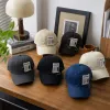 Colorful baseball cap with white patch label, fashionable casual sports cap, trendy and versatile for both men and women details Picture
